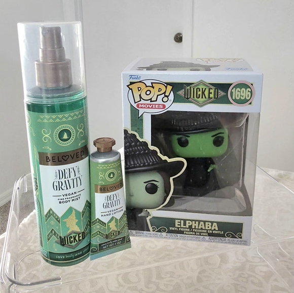 WICKED Elphaba Defy Gravity FUNKO Pop + Body Care